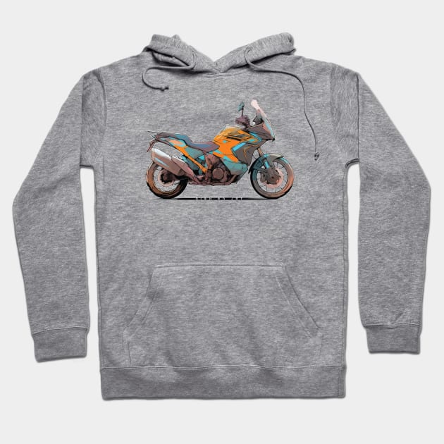 Ride super adv s cyber Hoodie by NighOnJoy